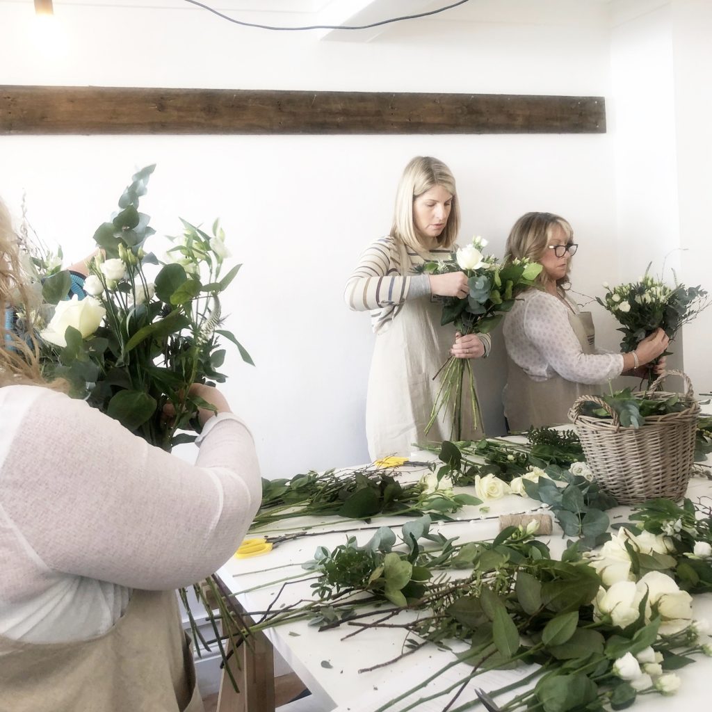 Flower arranging workshop