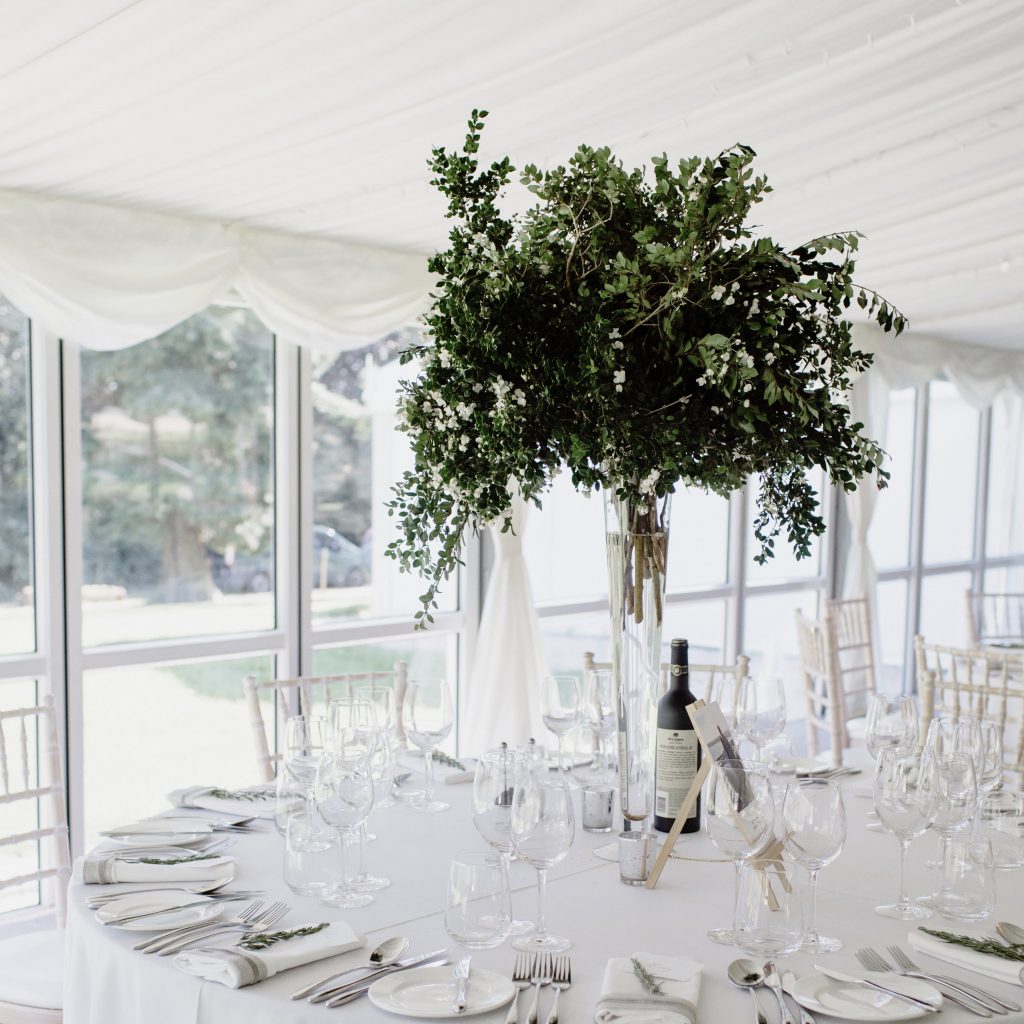 Tissington Hall wedding flowers