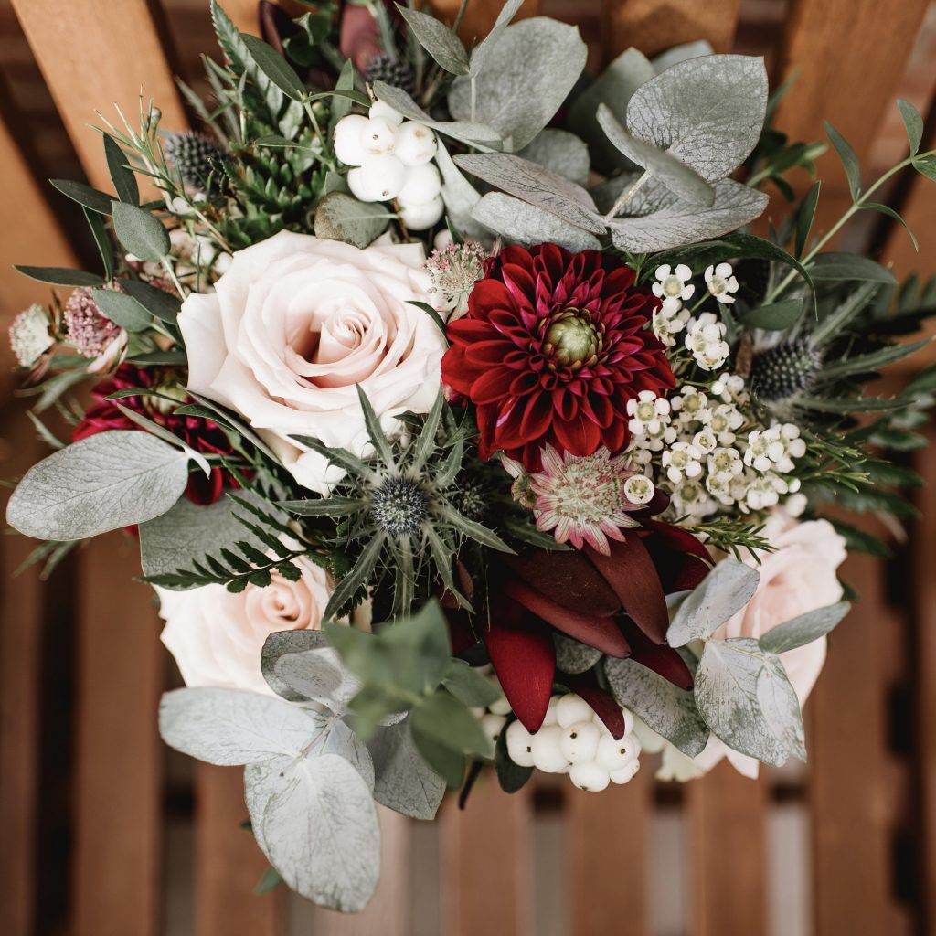 September wedding flowers