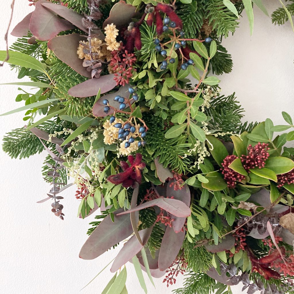 christmas doorwreath derby