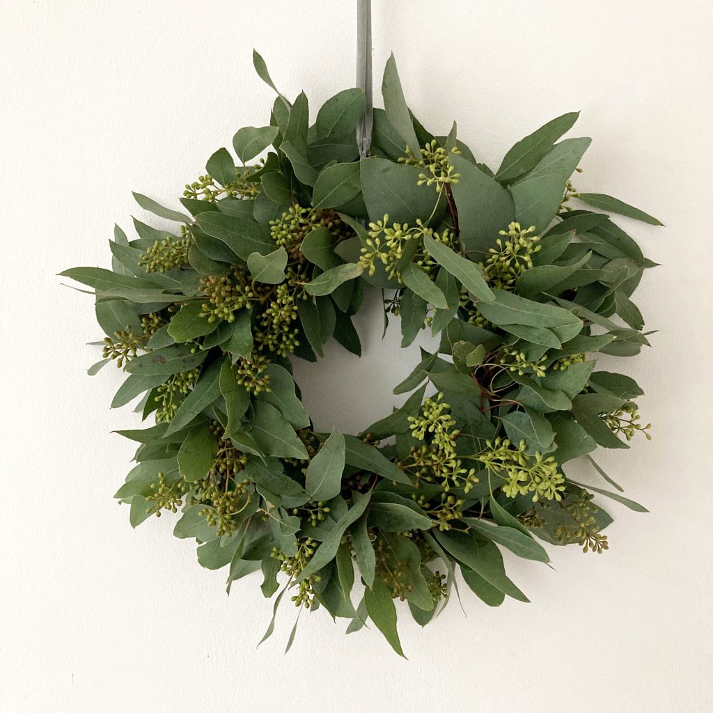 christmas door wreath derby